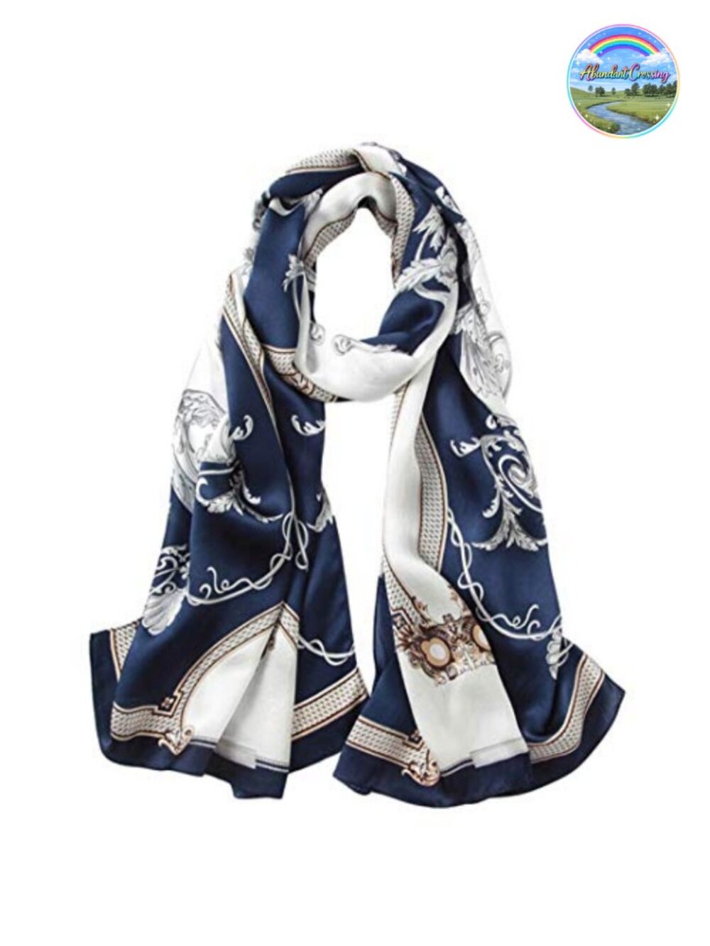 100% Mulberry Silk Long Scarf Large Oblong Shawl Women's Wrap Gift Packed